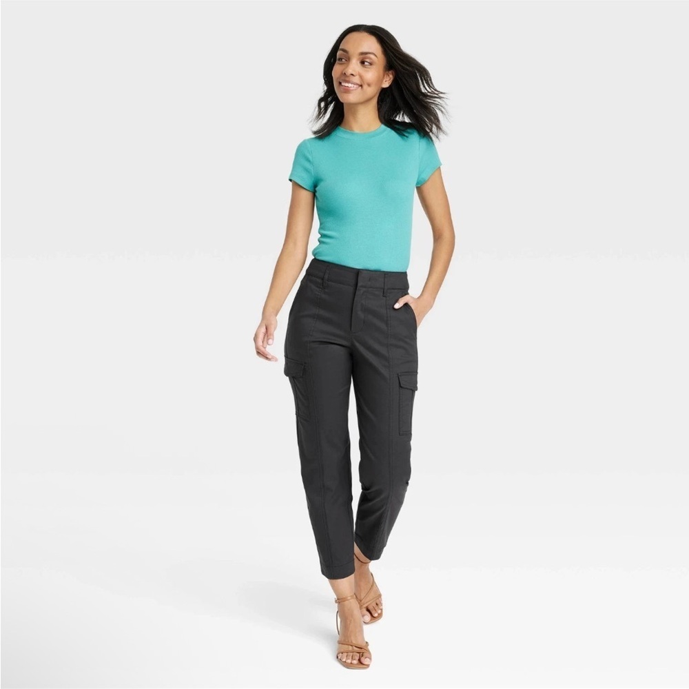 A New Day Women's Effortless Chino Cargo Pants Size 12